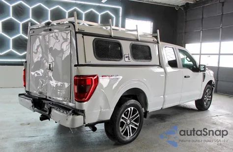 2023 Ford F150 Super Cab из США, поврежденный, VIN 1FTEX1EPXPFB58995